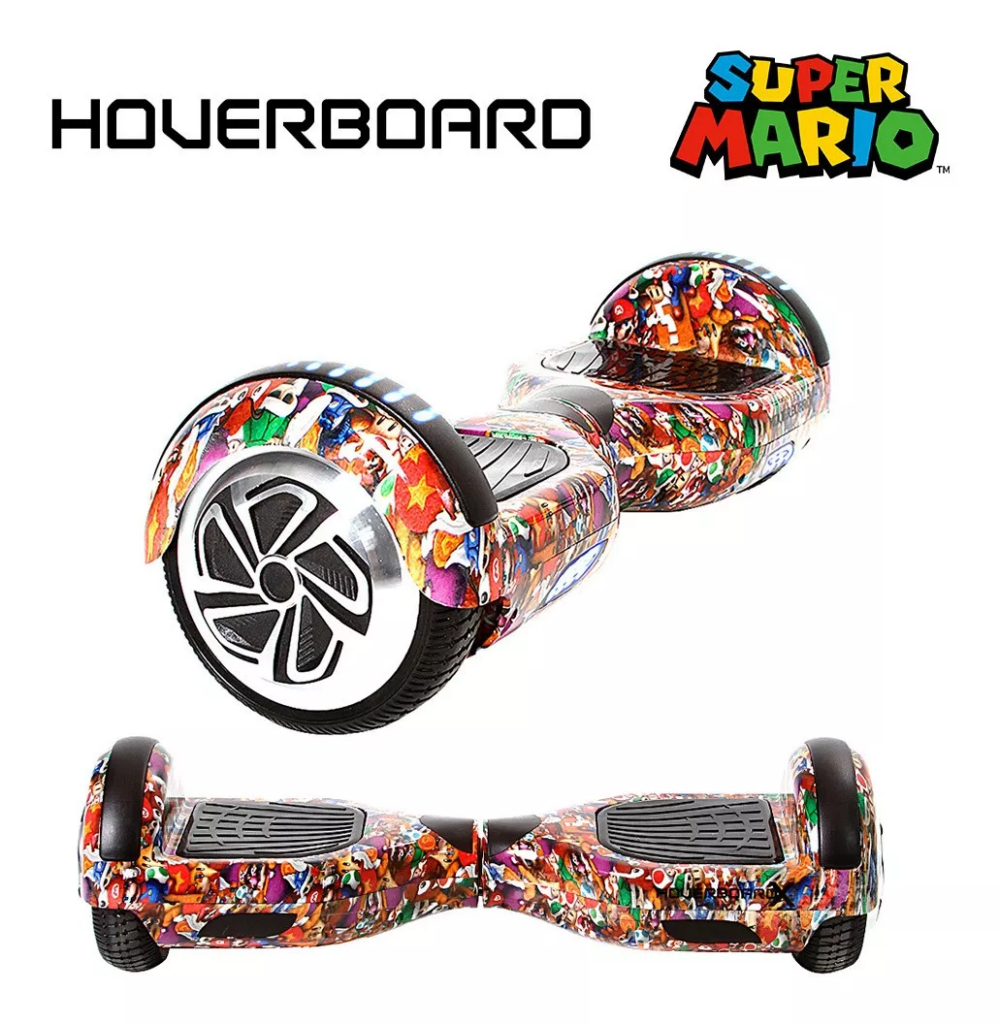 image-82-999x1024 Descubra a emoção de se mover com estilo: Esqueite Elétrico 6,5" Super Mario Hoverboard com LEDs!