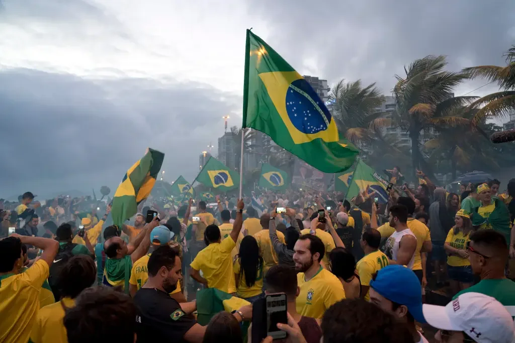 Manifestação Fora Lula 16 de março em Copacabana